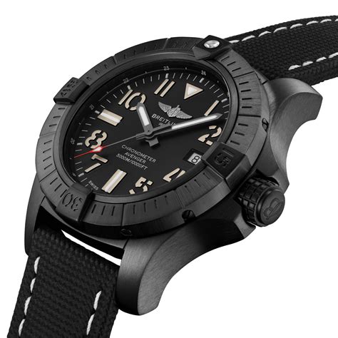 breitling avenger seawolf diamond bezel|breitling avenger seawolf night mission.